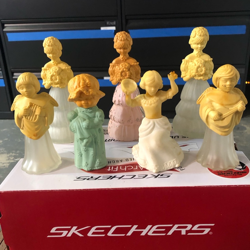Vintage Angel Avon bottles